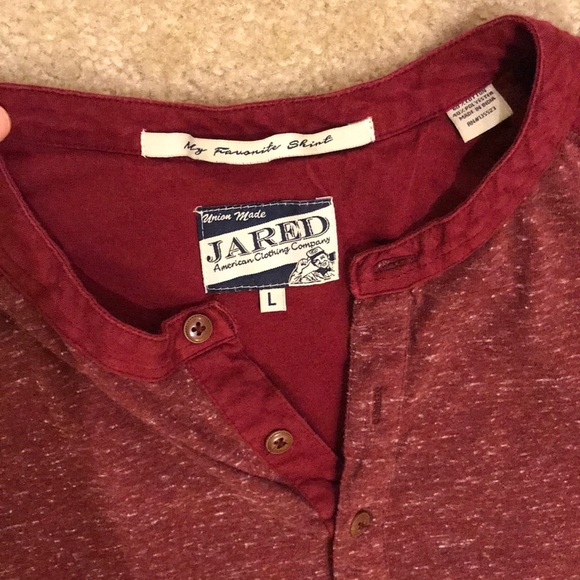JARED AMERICAN CLOTHING COMPANY MENS TOP SIZE L - Picture 4 of 6